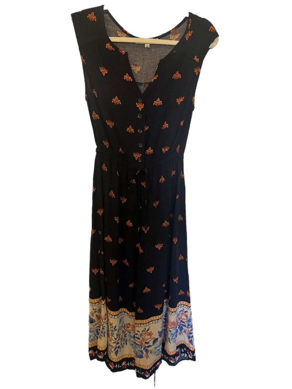 Mix media wide leg Jumpsuit boho Beach Vacation resort one piece
